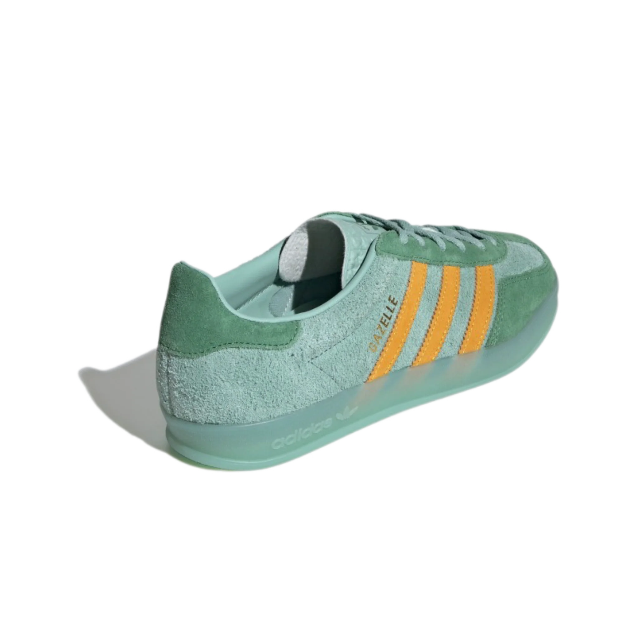 Adidas Gazelle Indoor Hazy Green Crew Yellow - Image 3