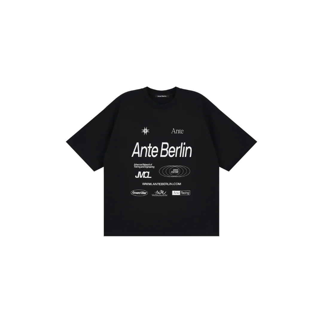 Ante Berlín Racing T-Shirt Black
