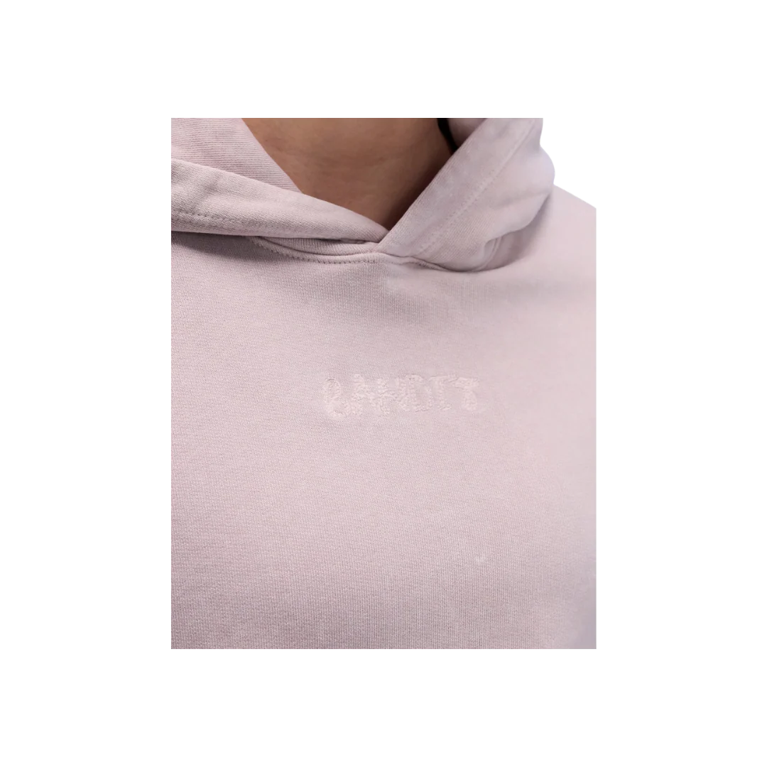 Bandit Classic Cotton Fleece Women's Cropped Hoodie - Ash - Image 4