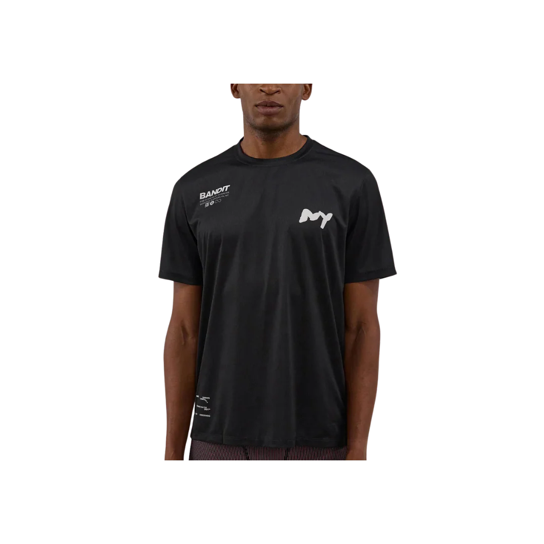 Bandit M Drift Performance Tee Black w/ Black - Image 3