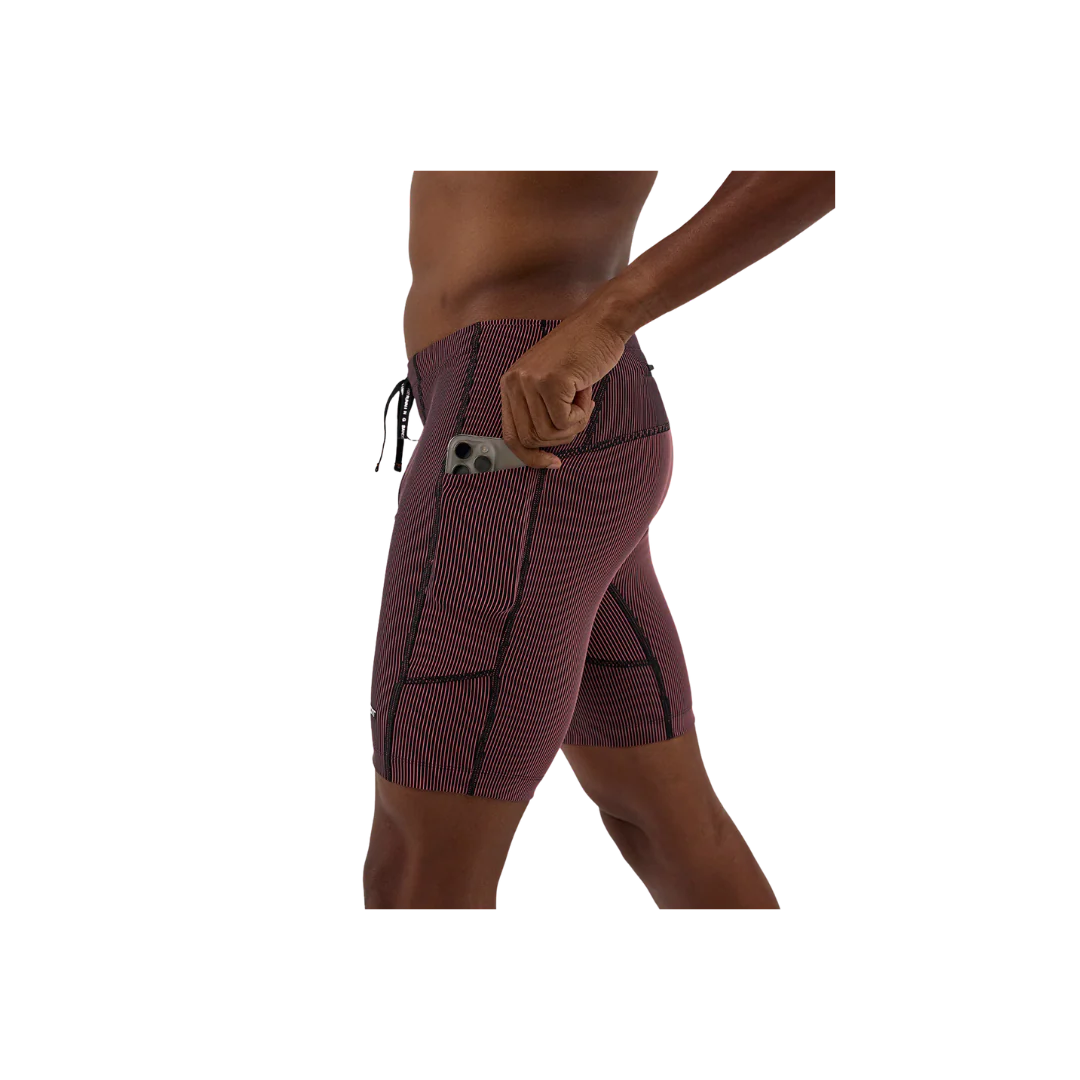 Bandit M Striped Cadence 1/2 Tight Black / Mauve - Image 2