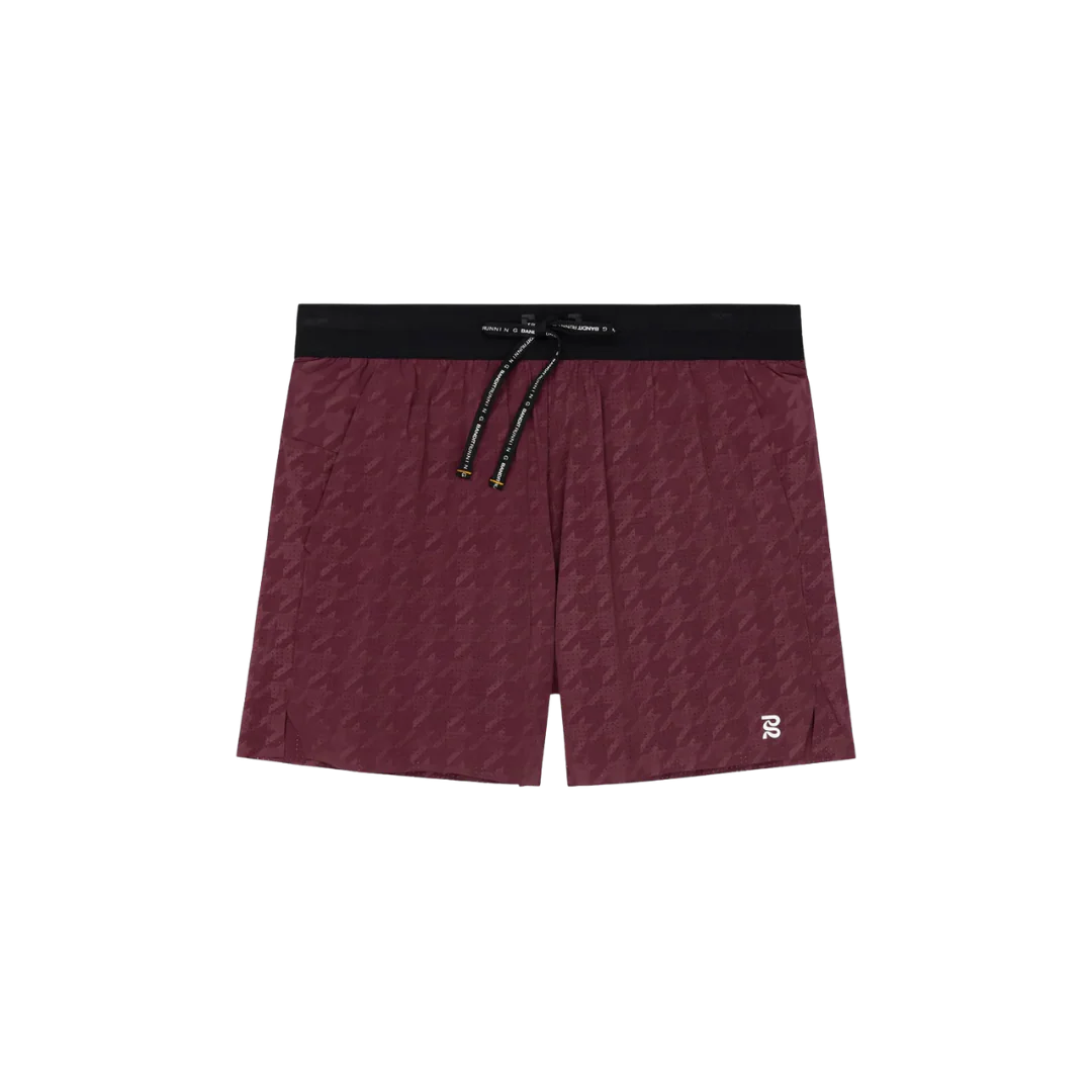 Bandit M Vento Men's 5" Training Short (Heat-Embossed) Fig/Black