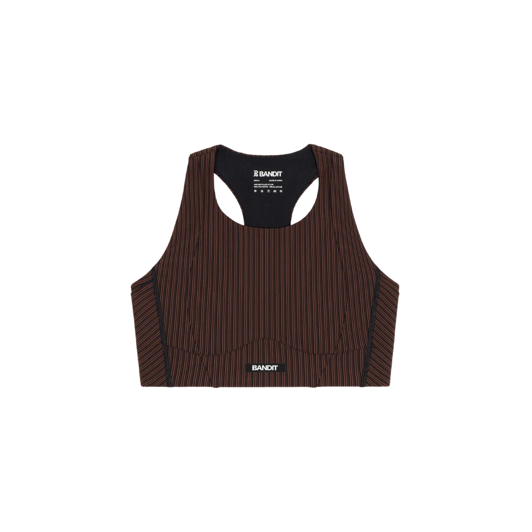 Bandit Variegated Stripe Cadence Longline Bra
