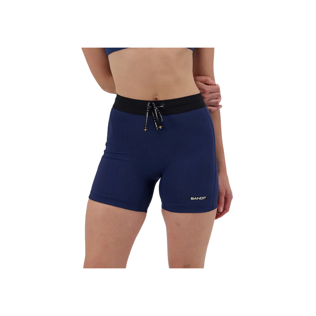 Bandit W Gridlock 5" Compression Short NY Navy - Image 3