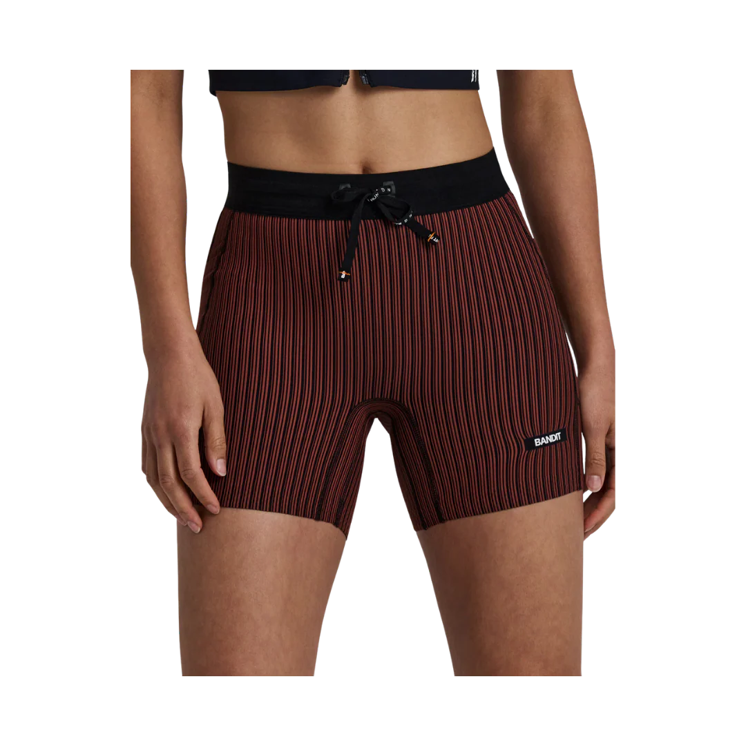 Bandit Women's Striped Cadence™ 5" Compression Shorts - Image 4
