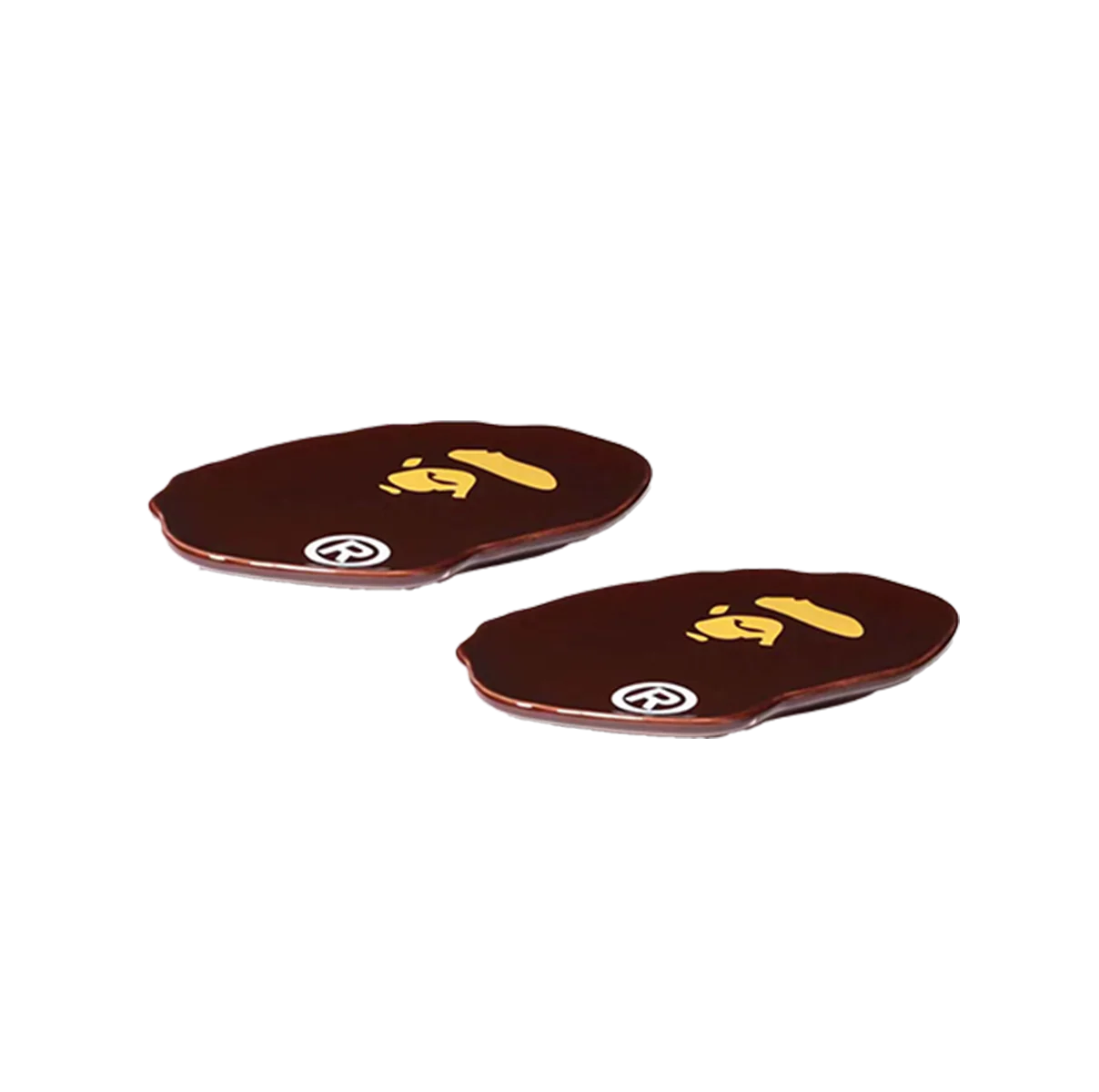 Bape Ape Head Small Plate Two Piece Set