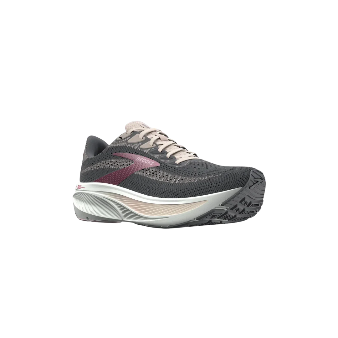 Brooks Ghost 17 Women’s Shoes – Poppy Seed/Pink/Bluewash - Image 2