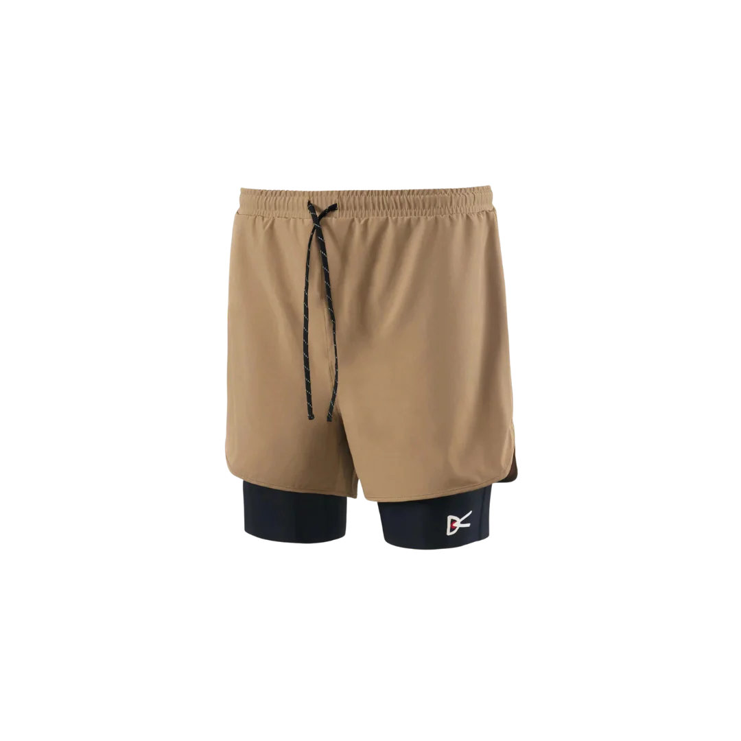 District Vision Layered Pocketed Trail Shorts