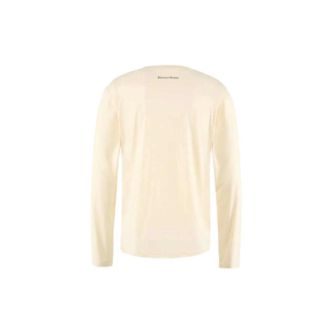 District Vision Lightweight Long Sleeve Tee - Mushroom - Image 2