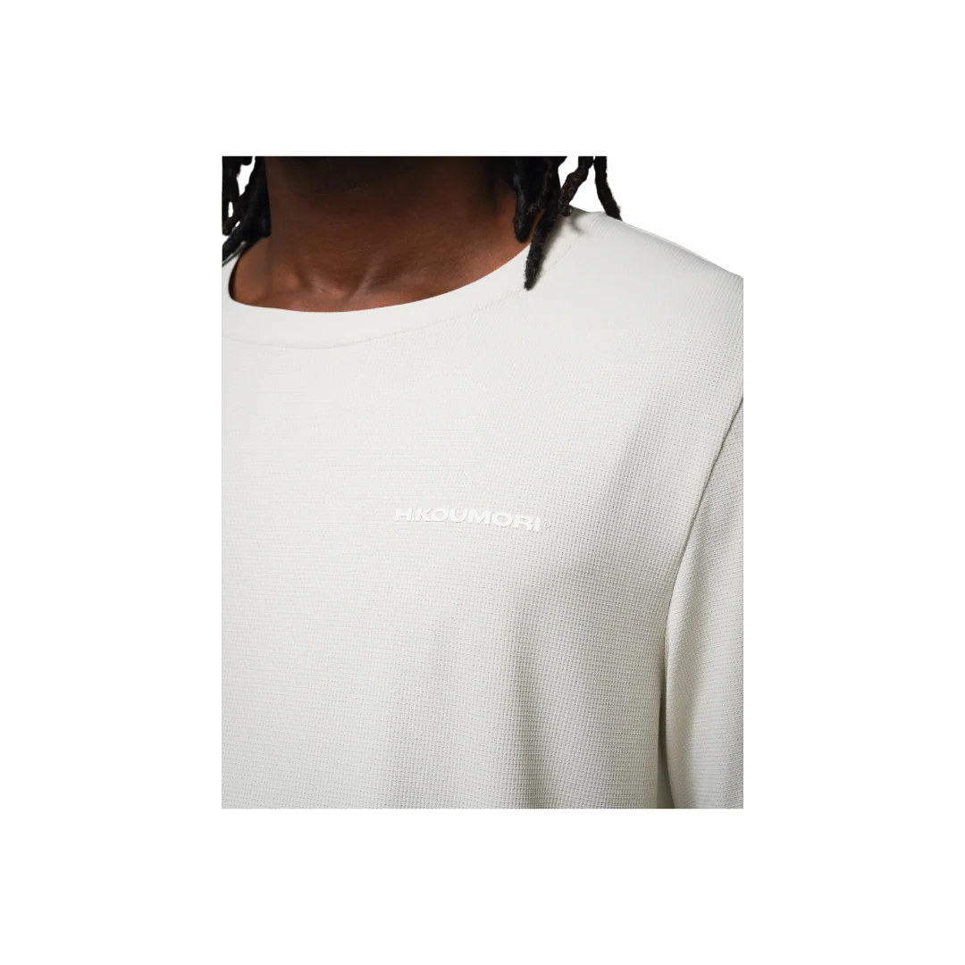 Hermanos Koumori Running Motion Training T-Shirt Glaciar Grey - Image 3