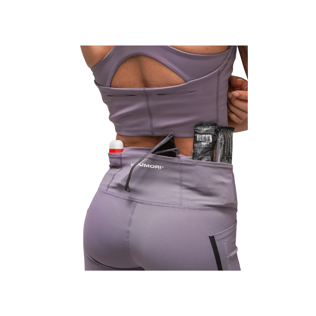 Hermanos Koumori Womens Compression Tights Lilac - Image 3