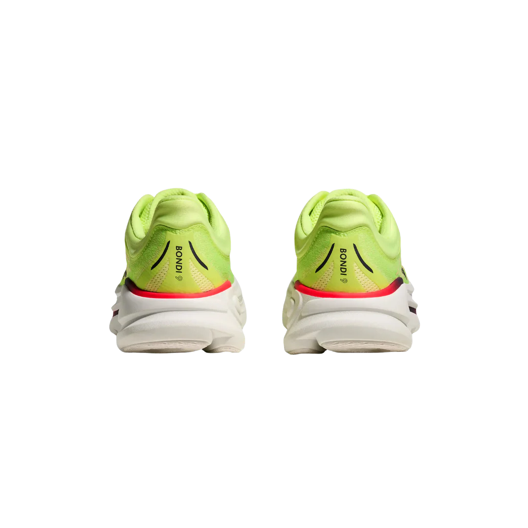 Hoka M Bondi 9 - Neon Yuzu / Sunlight - Image 3