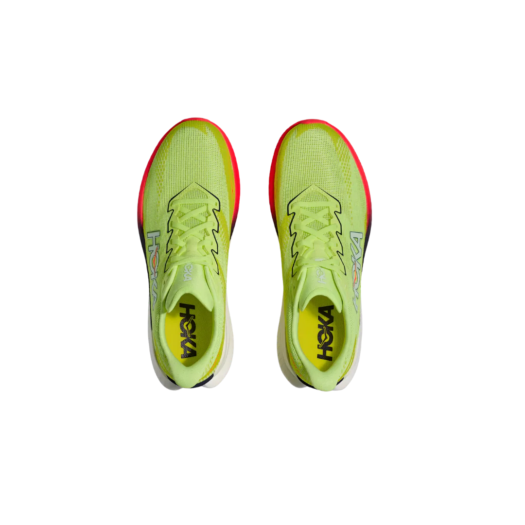 Hoka M Mach X 3 - Neon Yuzu / Squid Ink - Image 2