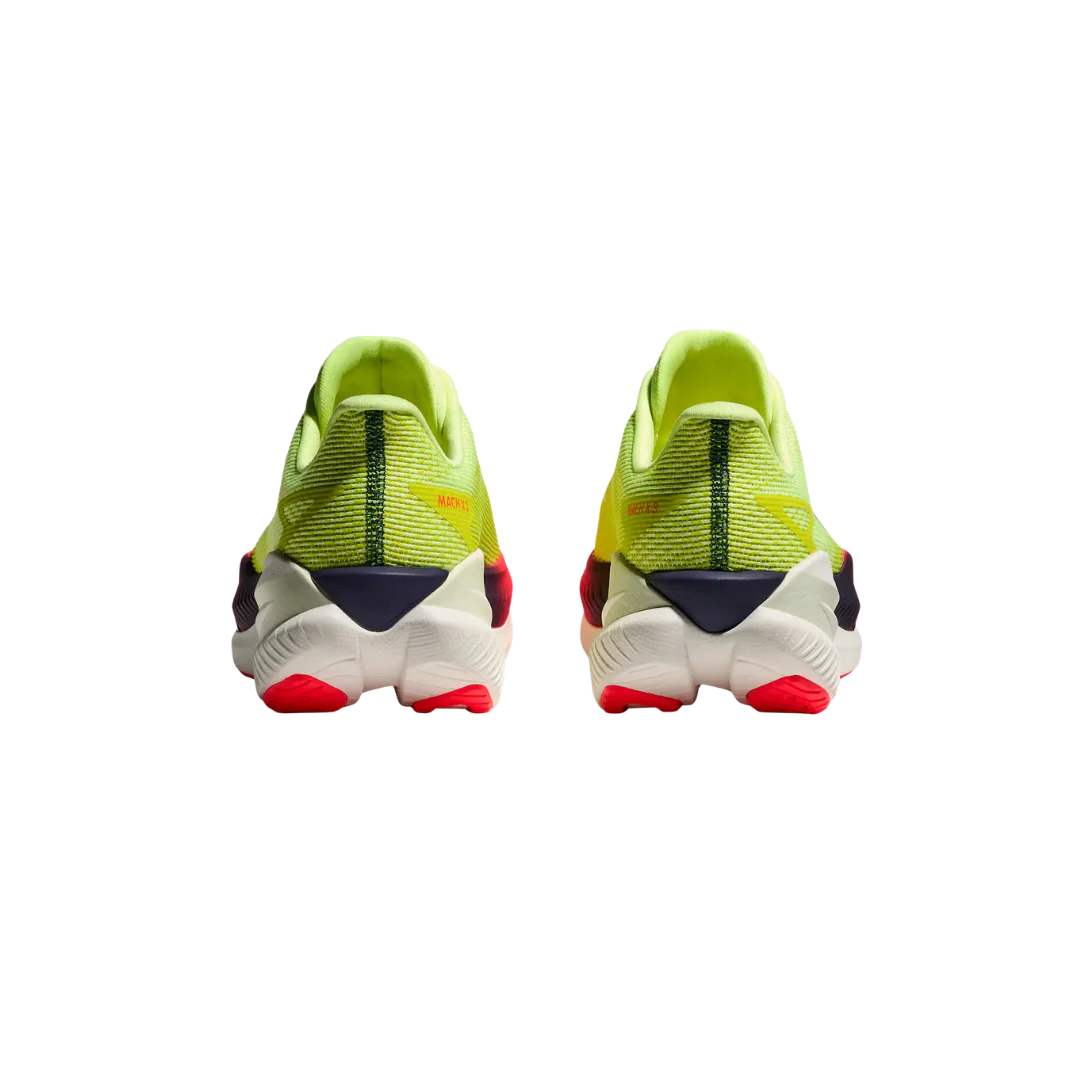 Hoka M Mach X 3 - Neon Yuzu / Squid Ink - Image 3