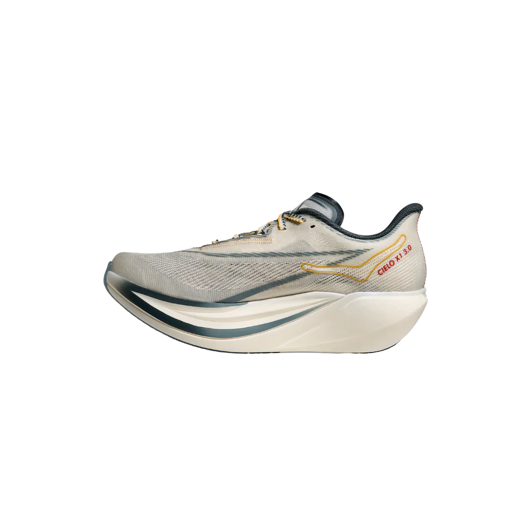 Hoka U  Cielo X1 3.0 - Alabaster / Yellow Gold - Image 2