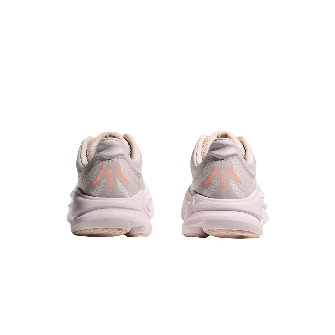 Hoka W Bondi 9 - Lilac Cream / Tangerine Glow - Image 3