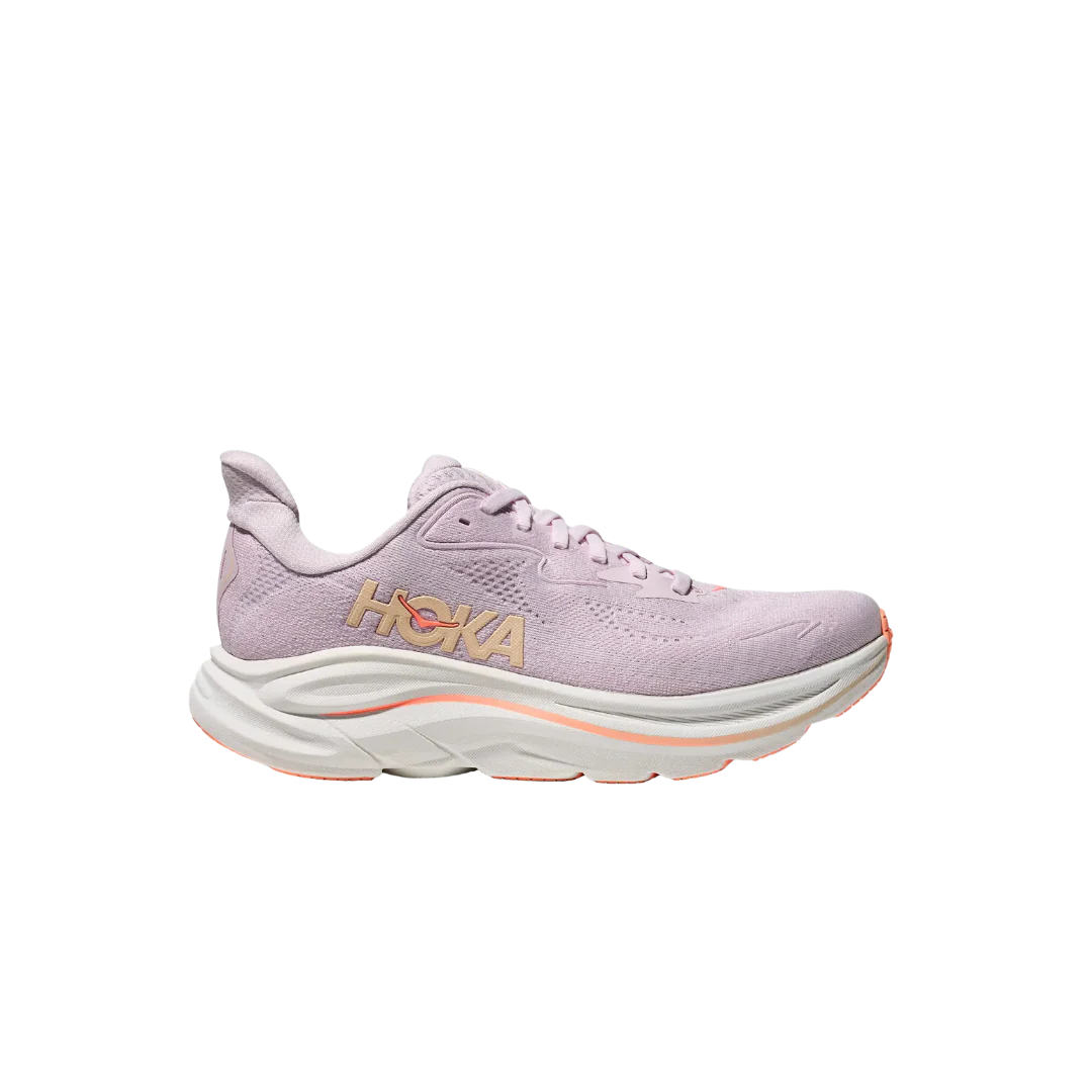 Hoka W Clifton 10 - Lilac Cream / Tangerine Glow