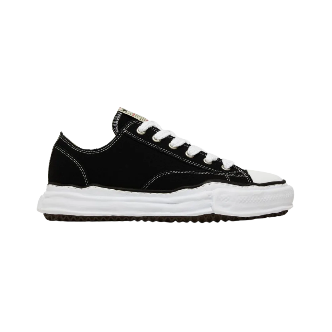 Maison Mihara Yasuhiro Peterson OG Sole Canvas Low Black