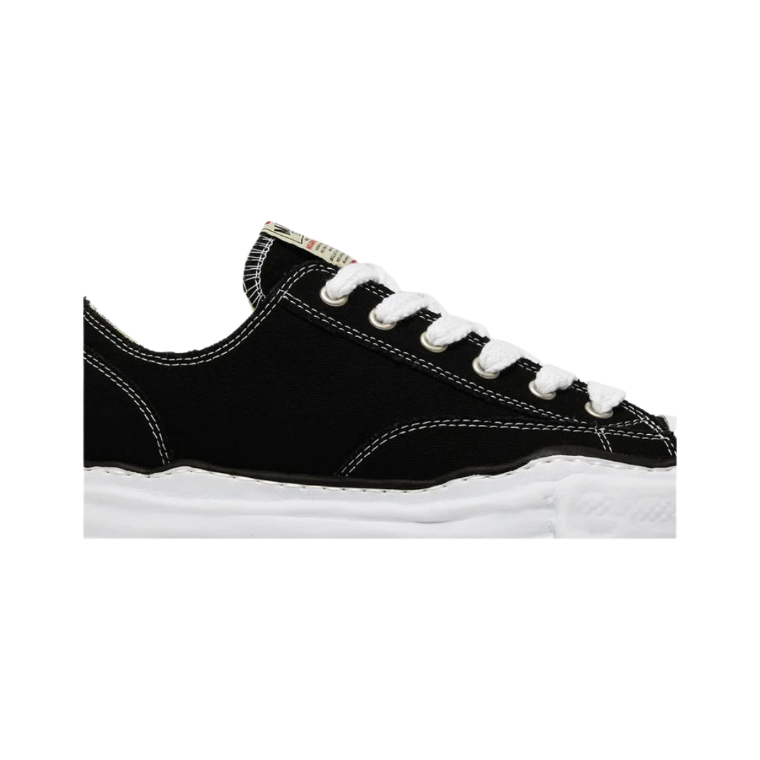 Maison Mihara Yasuhiro Peterson OG Sole Canvas Low Black - Image 2