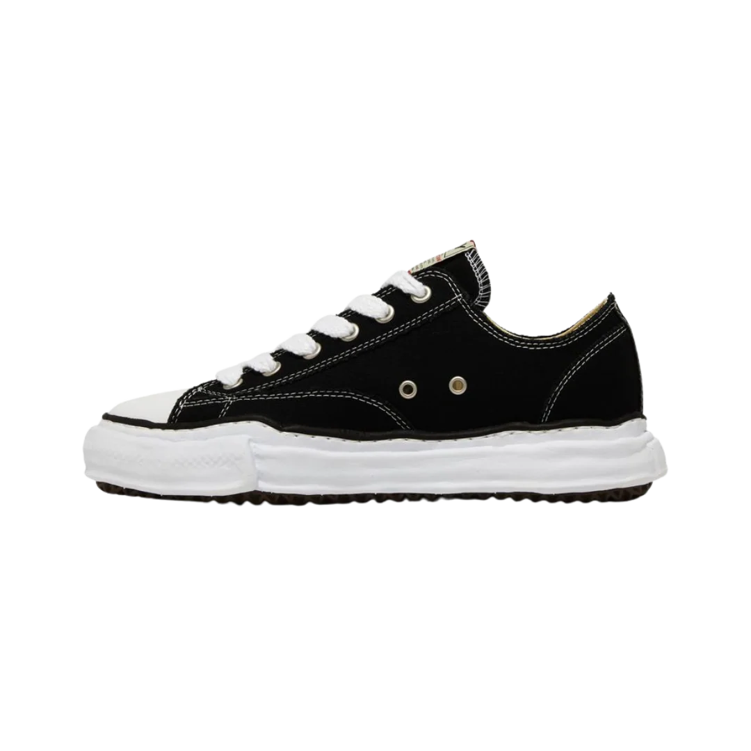 Maison Mihara Yasuhiro Peterson OG Sole Canvas Low Black - Image 3