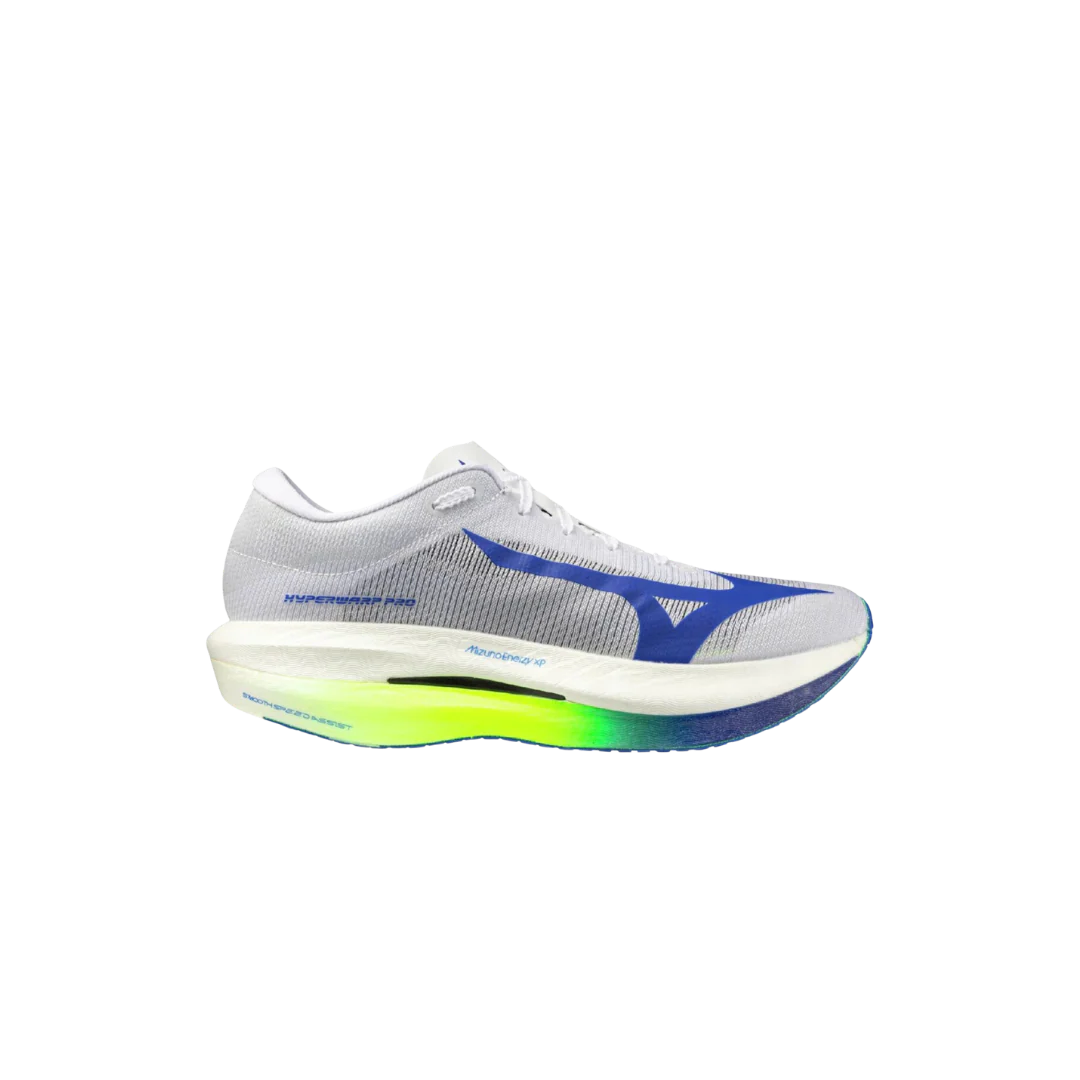 Mizuno Hyperwarp Pro – White / Lightning Yellow / Hyper Blue