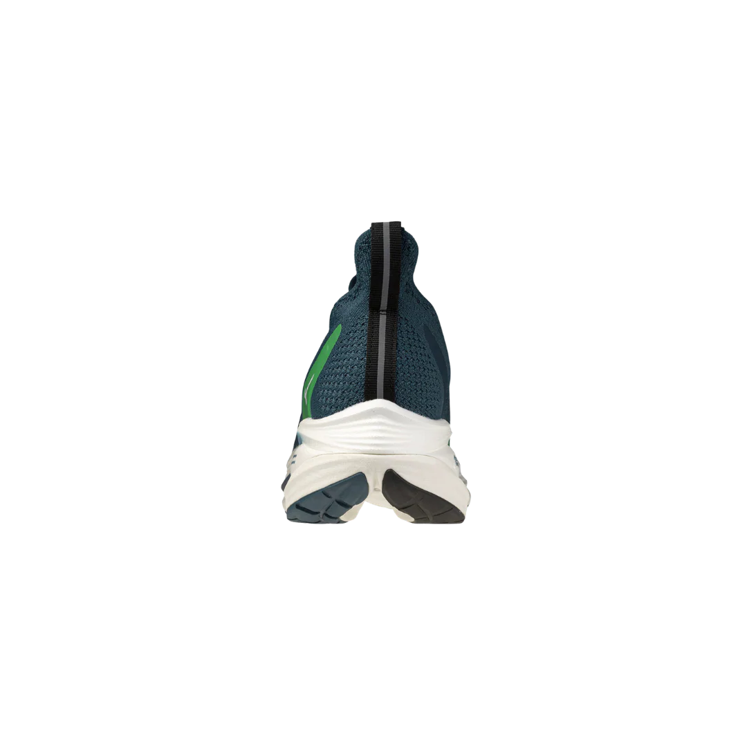 Mizuno Neo Vista 2 - Reflecting Pond / White / Goblin Green - Image 3