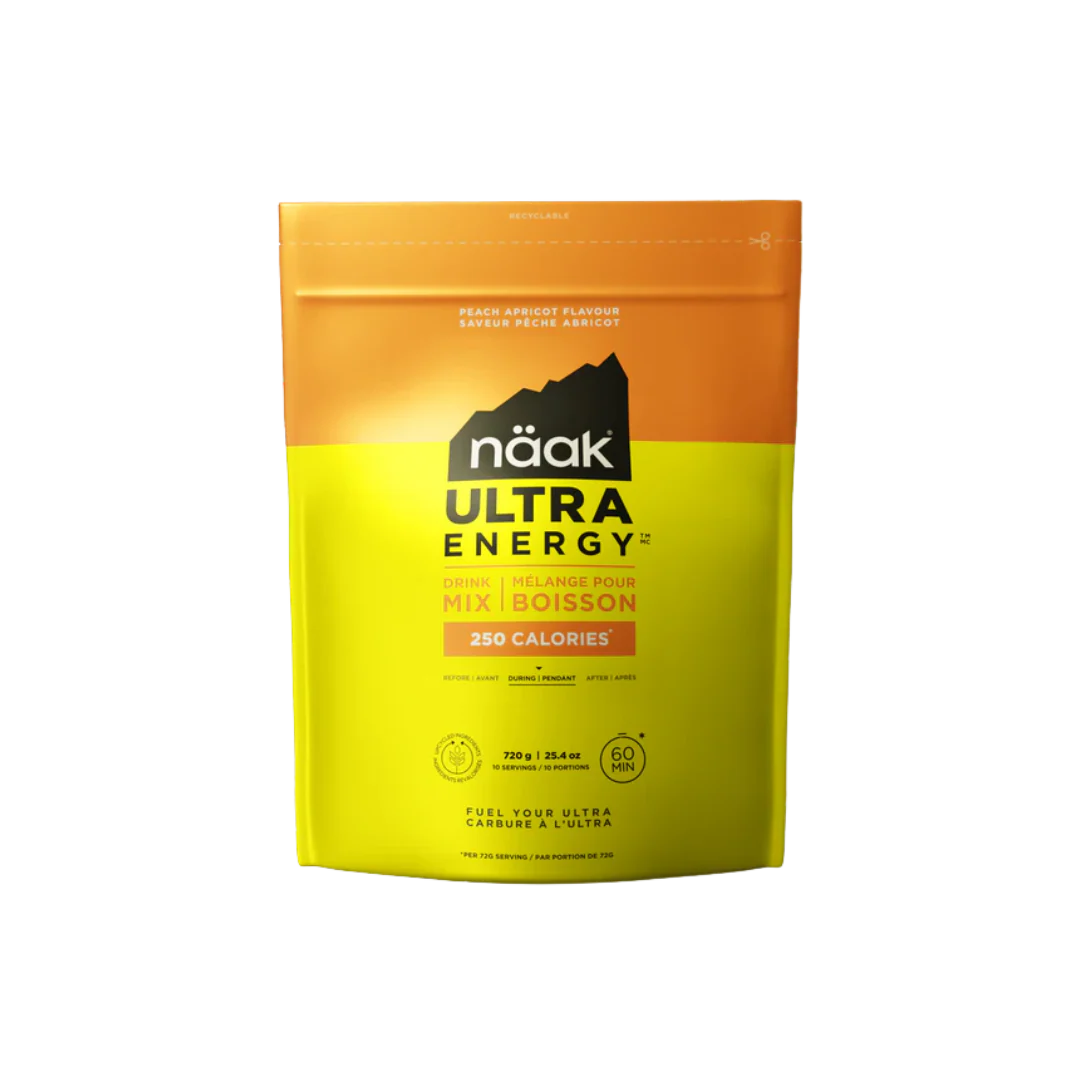 Näak Energy Drink Mix Peach Apricot 720g Bag