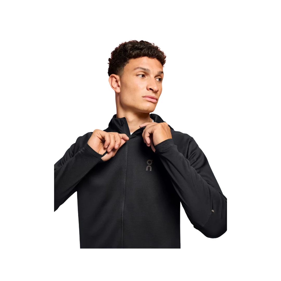 On Running Climate Zip Hoodie - Black - Image 2