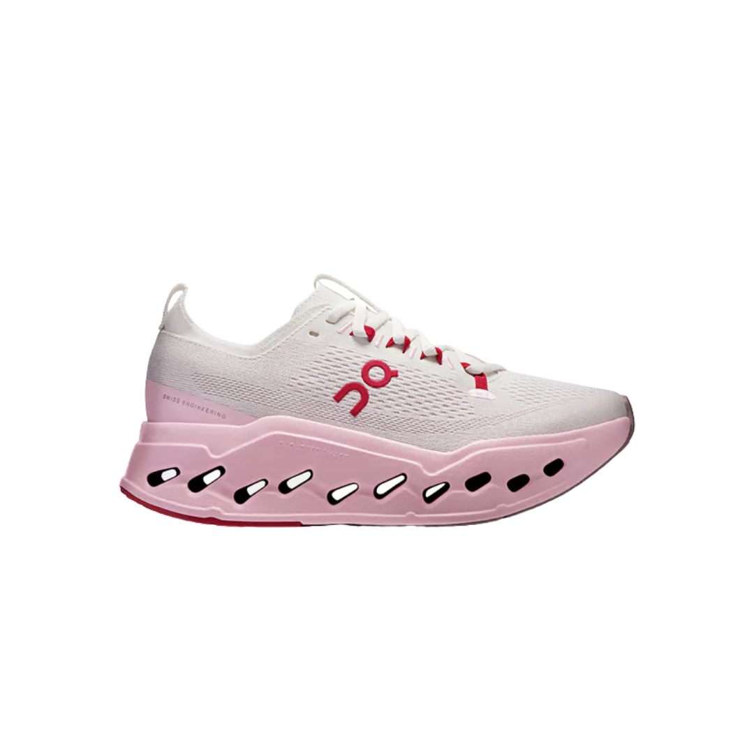 On Running Cloudsurfer Max Women's Shoes - Ivory | Peony