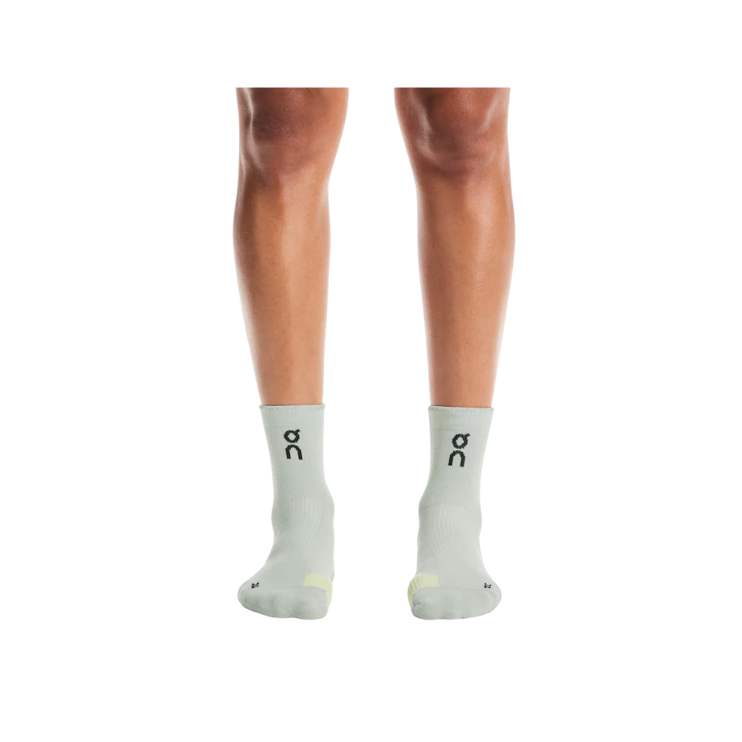 On Running Performance Run Sock Mid Unisex - Tin | Lemonade - Image 2