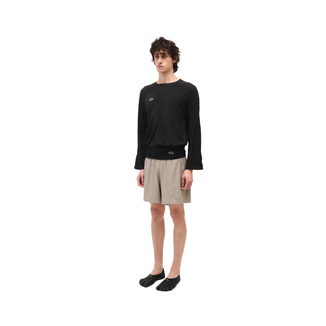 Optimistic Runners Perforated Longsleeve - Black - Image 3