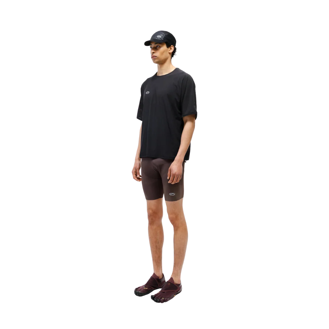 Optimistic Runners Perforated T-shirt - Black - Image 3