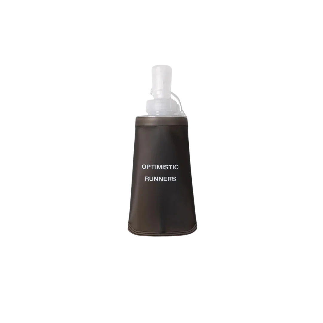 Optimistic Runners Soft Bottle 150 ml - Black