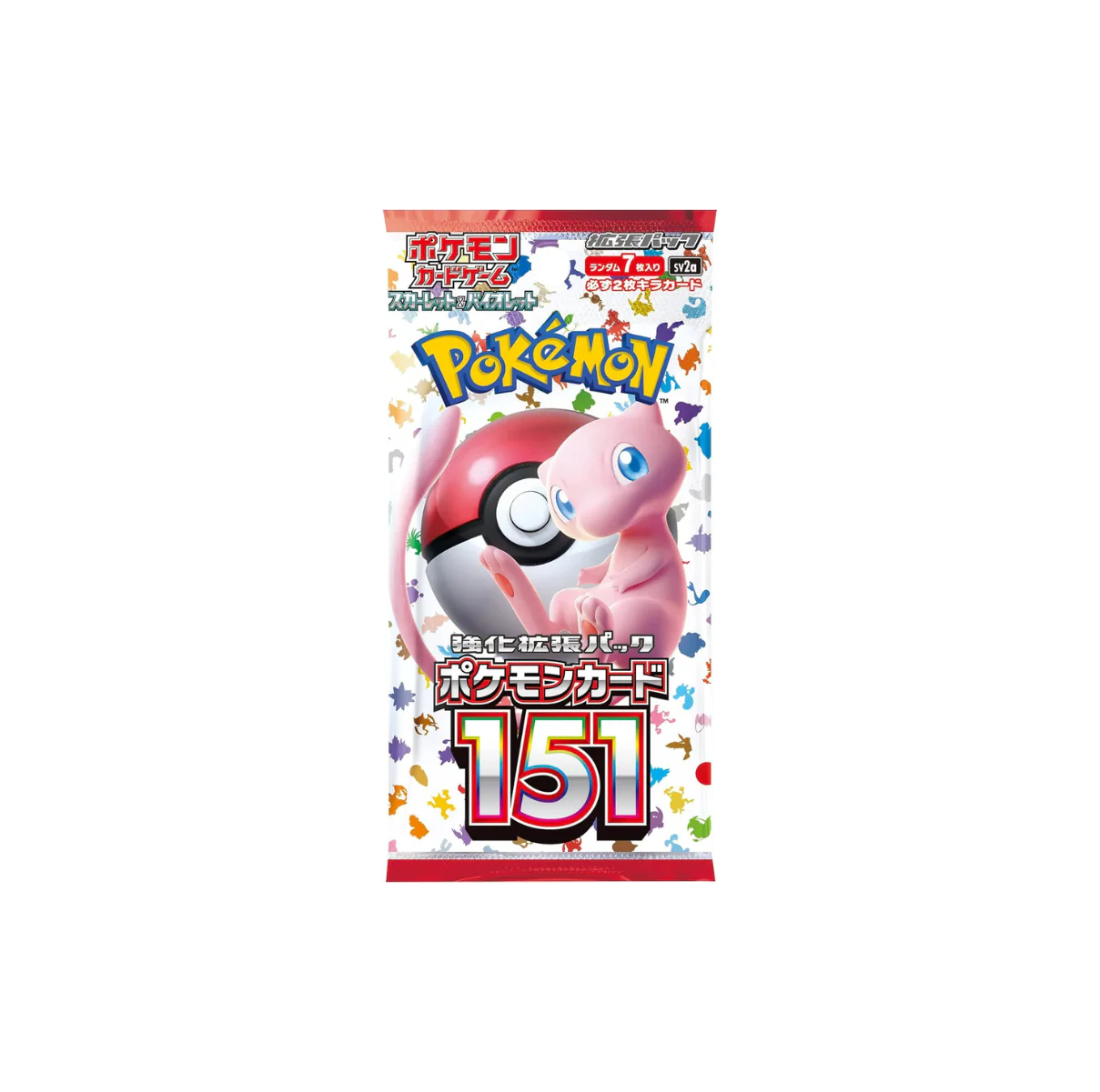 Pokemon Booster Scarlet & Violet - 151 (sv2a) Japanese version