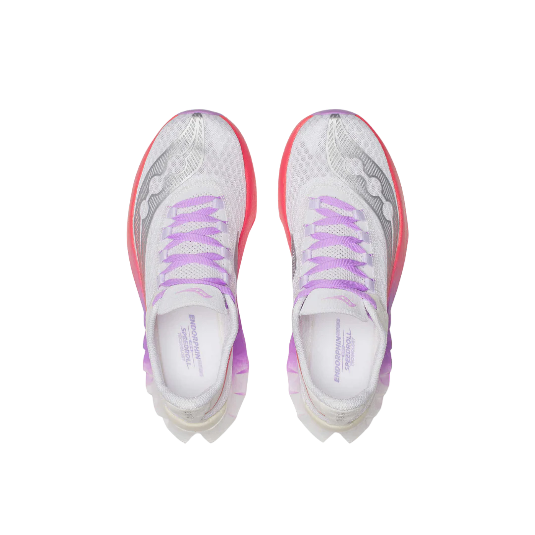 Saucony Endorphin pro 4 White/Crocus - Image 3