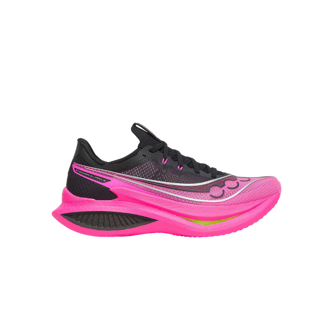 Saucony Endorphin Pro 5 Men's Shoes - Black/Shock