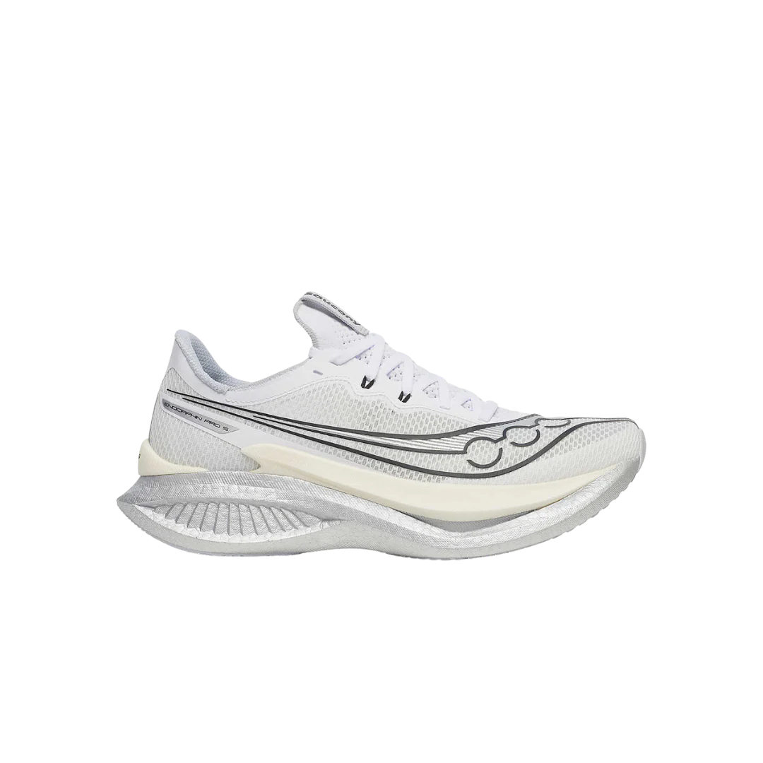 Saucony Endorphin Pro 5 Men's Shoes - White/Black