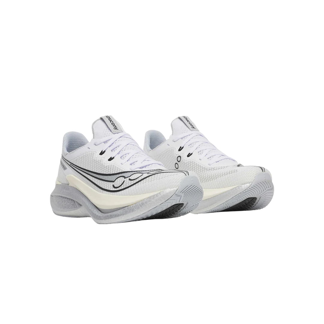Saucony Endorphin Pro 5 Men's Shoes - White/Black - Image 2