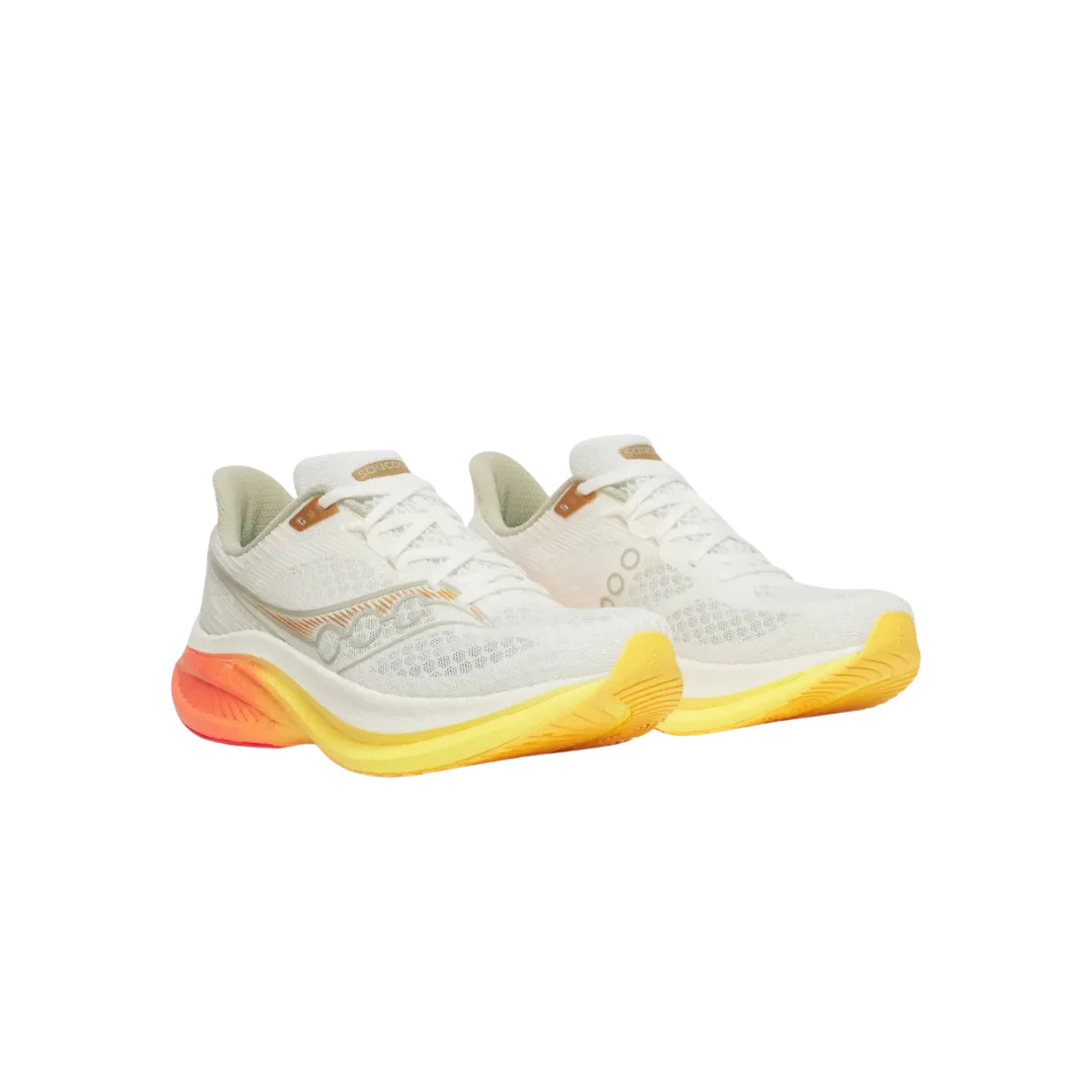 Saucony Endorphin Speed 5 - Ivory / Fire - Image 2