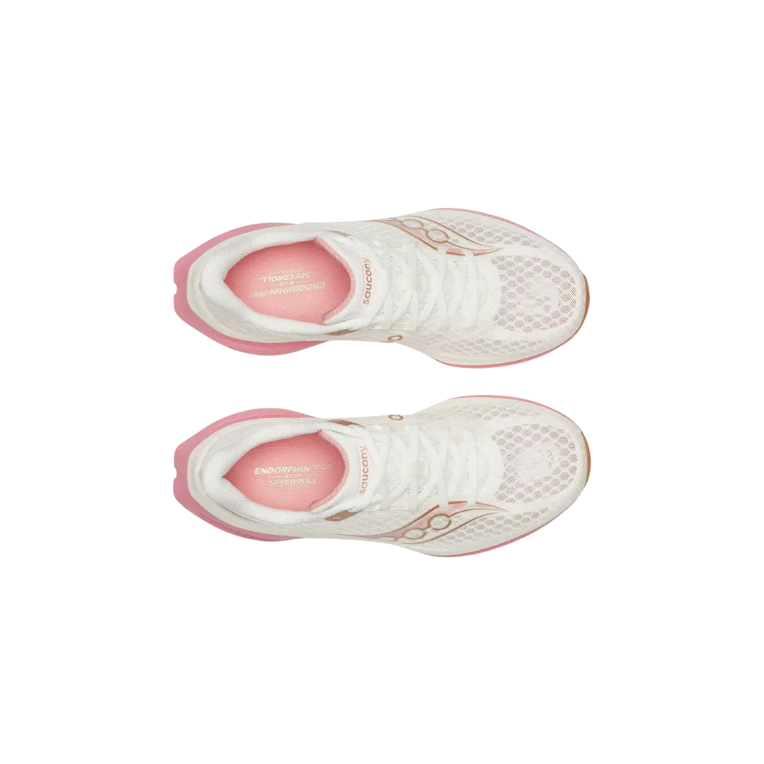 Saucony Endorphin Speed 5 - Ivory / Mauve - Image 3