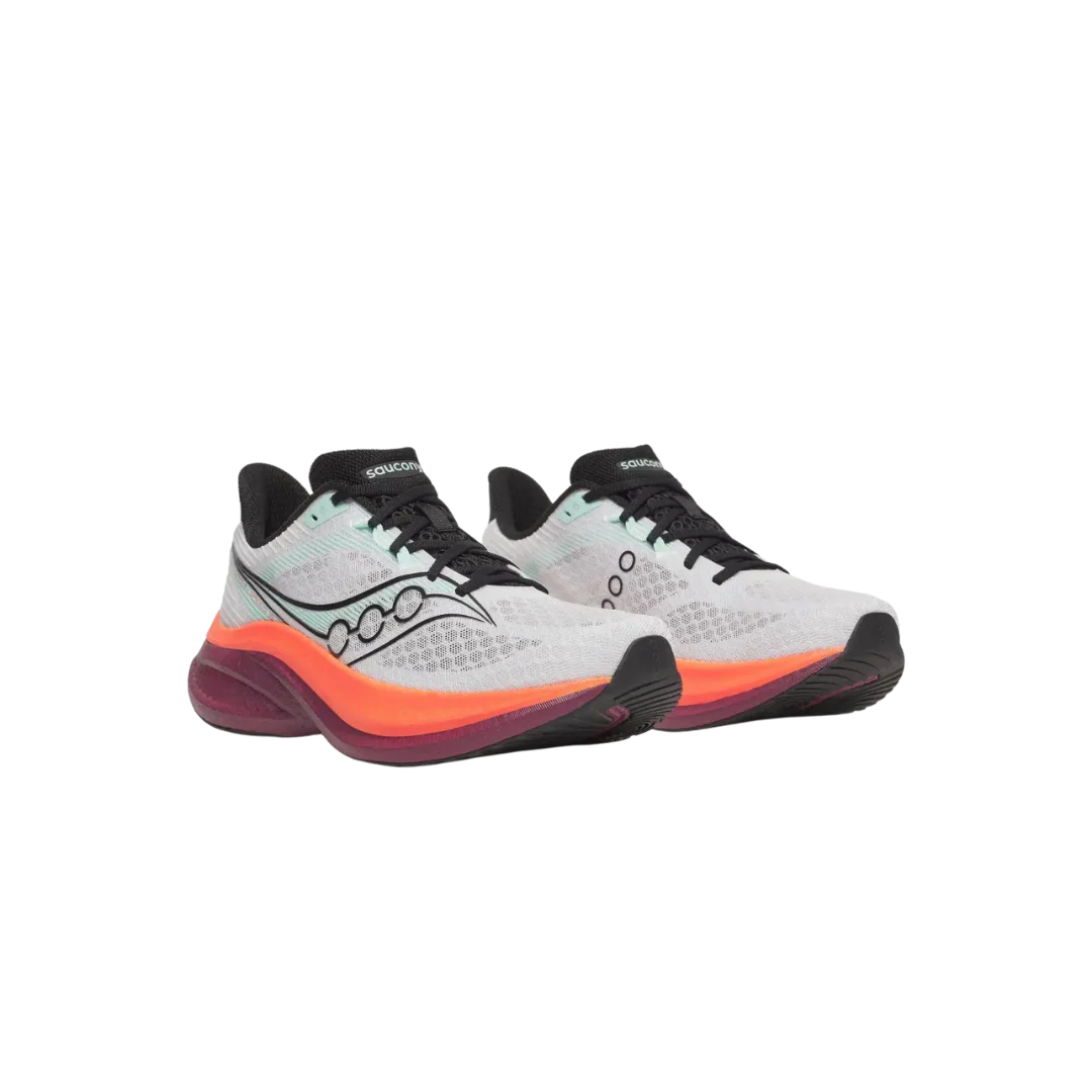 Saucony Endorphin Speed 5 Men's Shoes - White/Crimson - Image 2