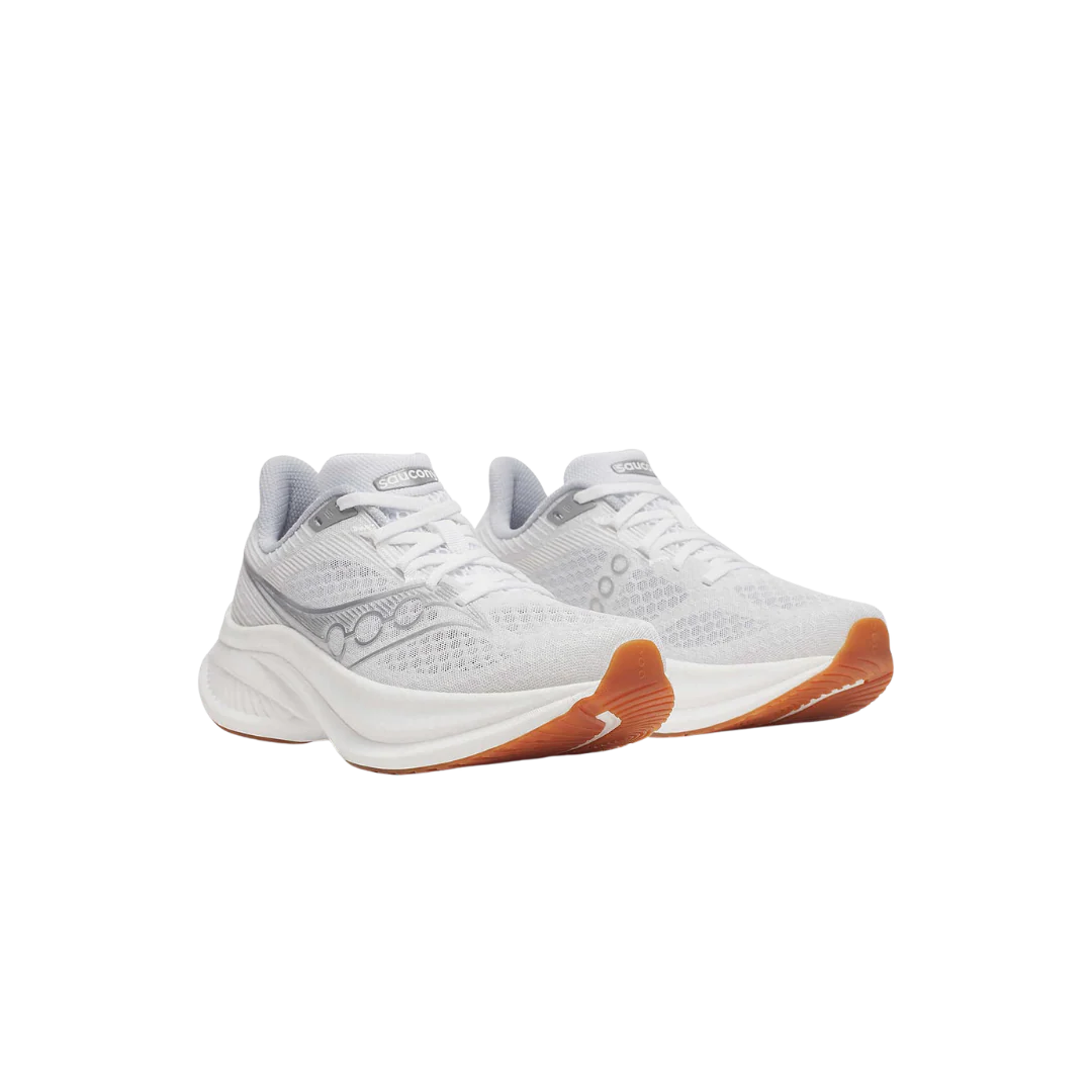 Saucony Endorphin Speed 5 W in White | Gum - Image 2