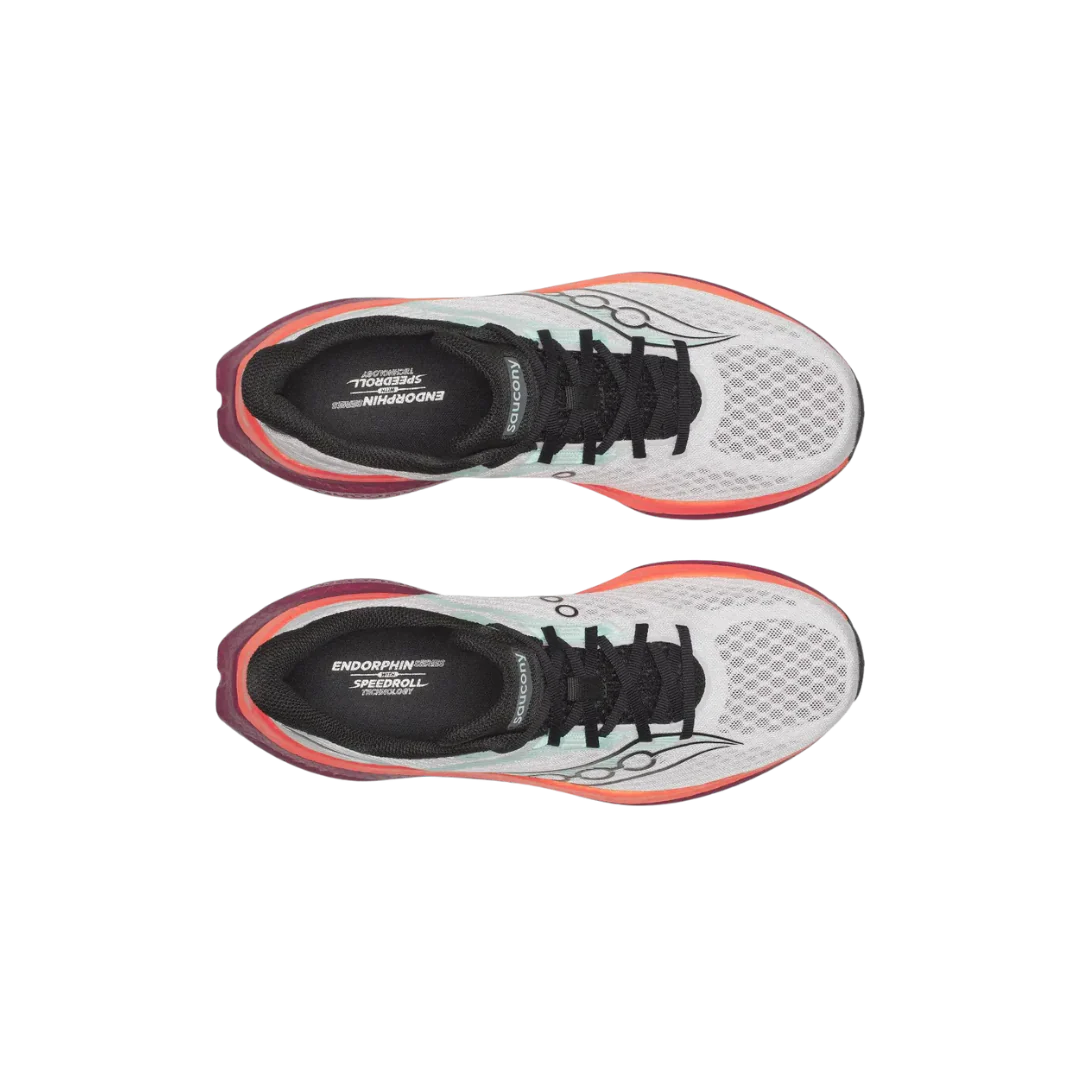 Saucony Endorphin Speed 5 - White / Crimson - Image 2