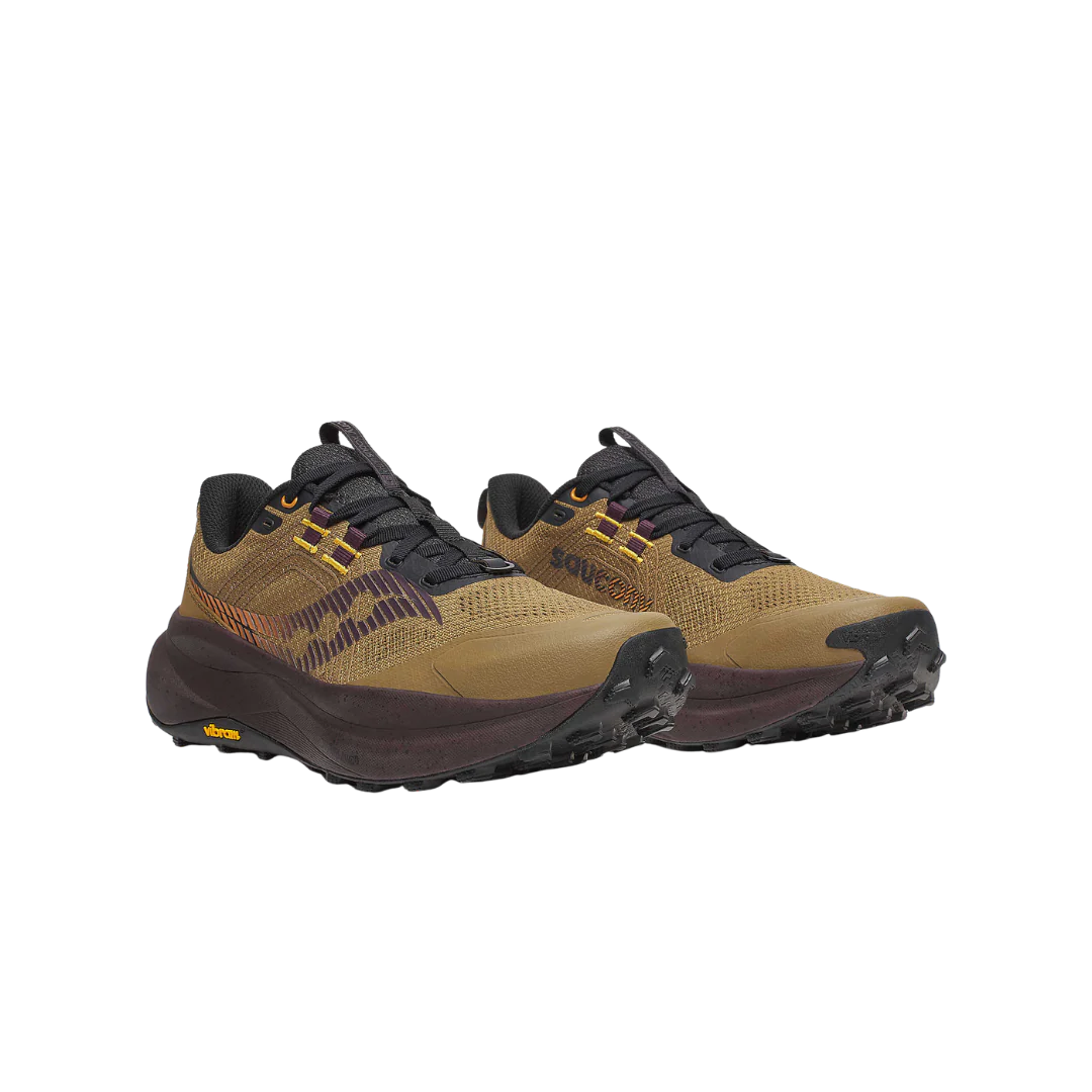 Saucony Xodus Ultra 4 M in Kodiak/Wine - Image 2