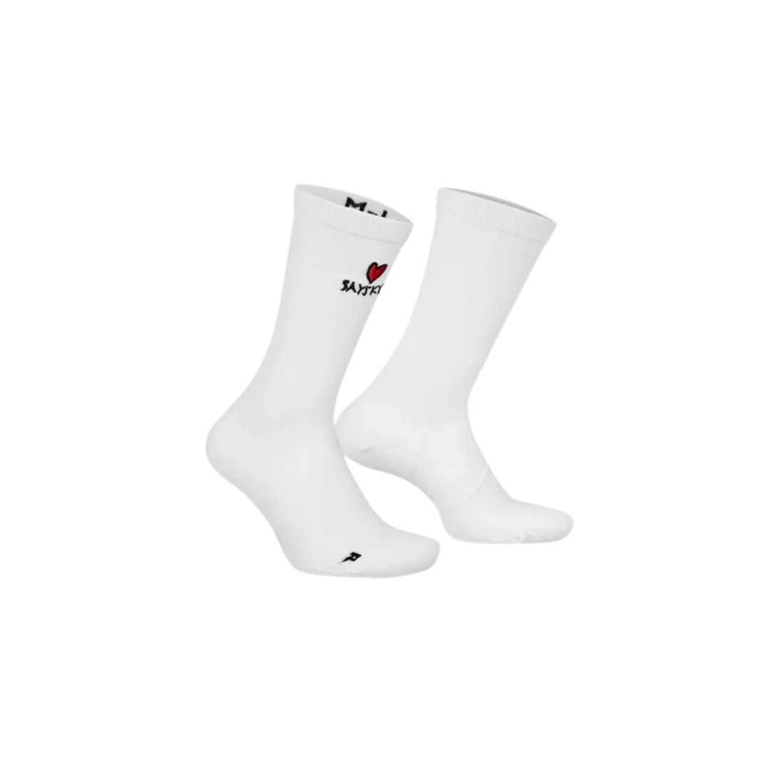 SAYSKY Combat High Socks - 105 White