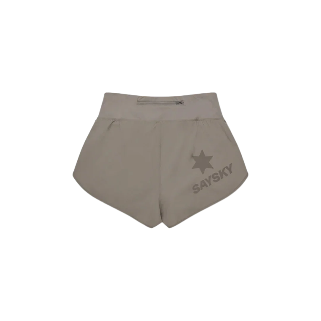 SAYSKY W Pace Shorts 3" - Taupe - Image 2