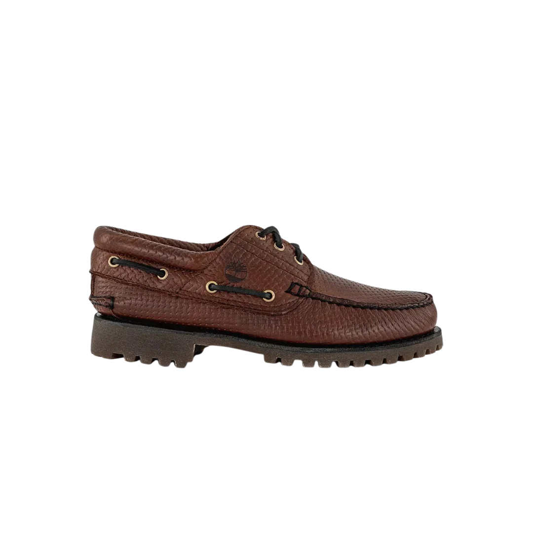 Timberland Authentic Boat shoe Medium Brown Full Grain