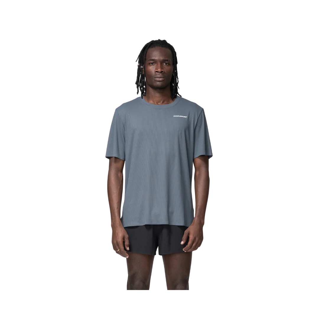 Hermanos Koumori Training T-Shirt Turbulence Blue - Image 2