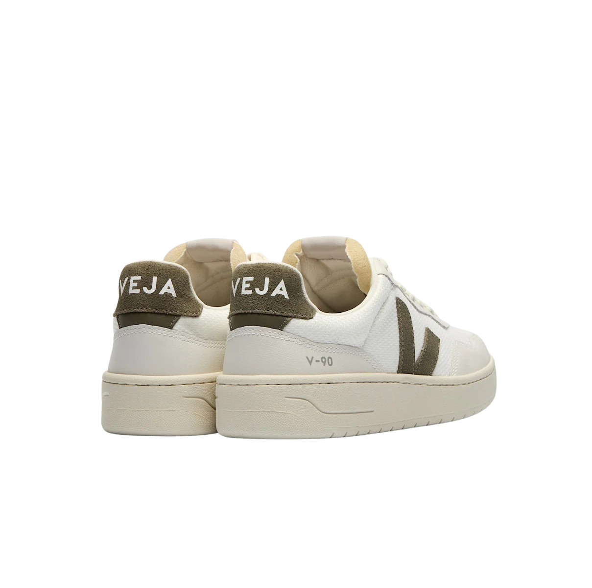 Veja V-90 B-mesh White Kaki - Image 3