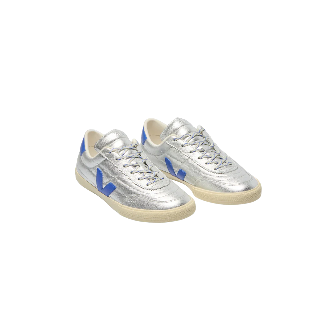 Veja Panenka O.T. Leather - Silver | Paros - Image 2